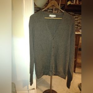 Cypress Links 100% acrylic cardigan sweater size large